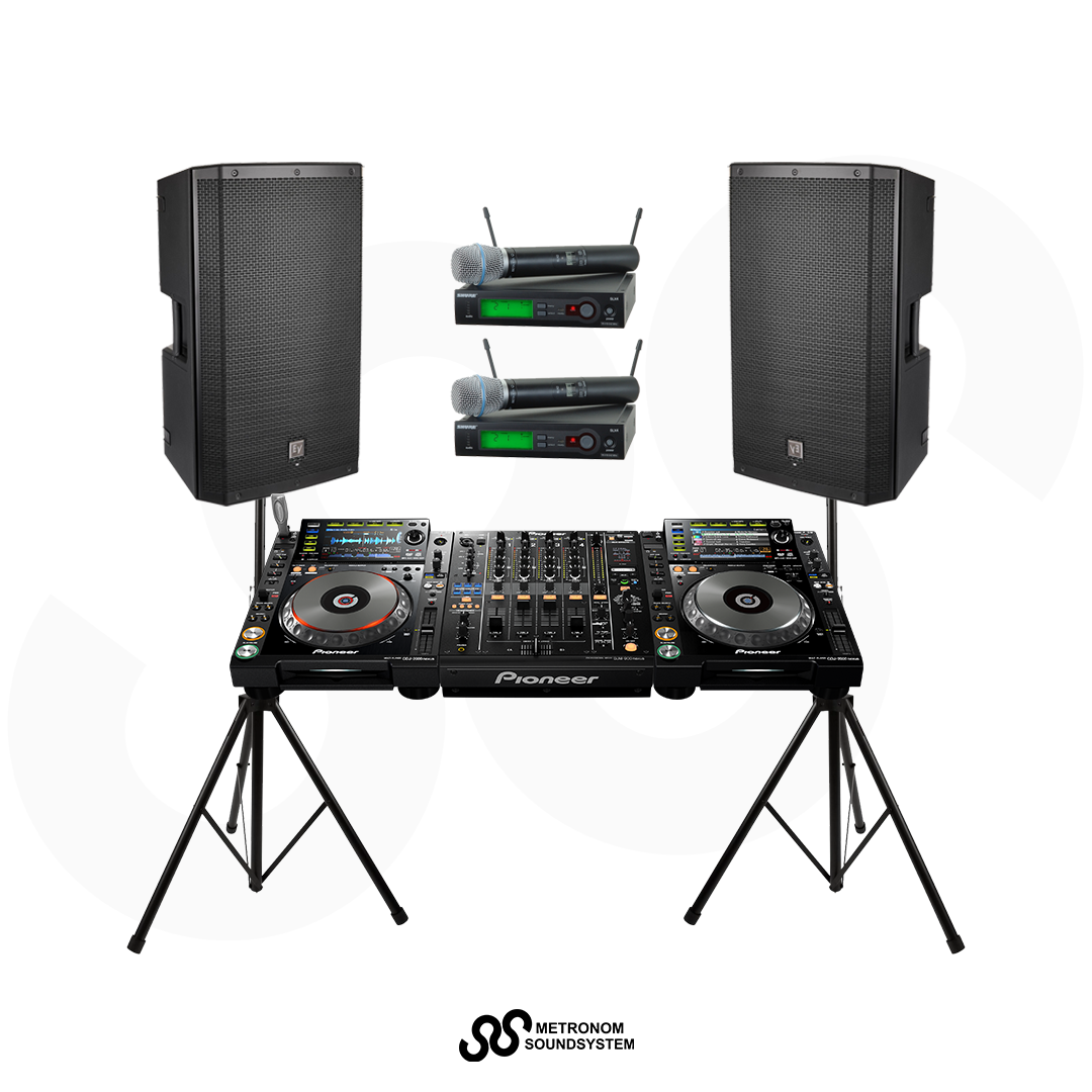 Package CDJ2000NXS1 Set Soundsystem 1000W