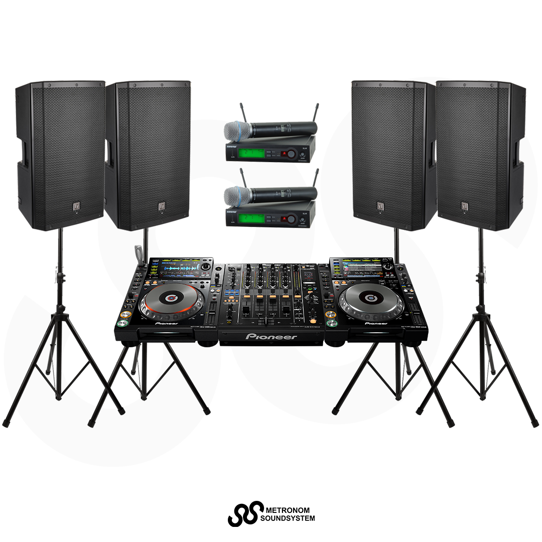 Package CDJ2000NXS1 Set Soundsystem 2000W