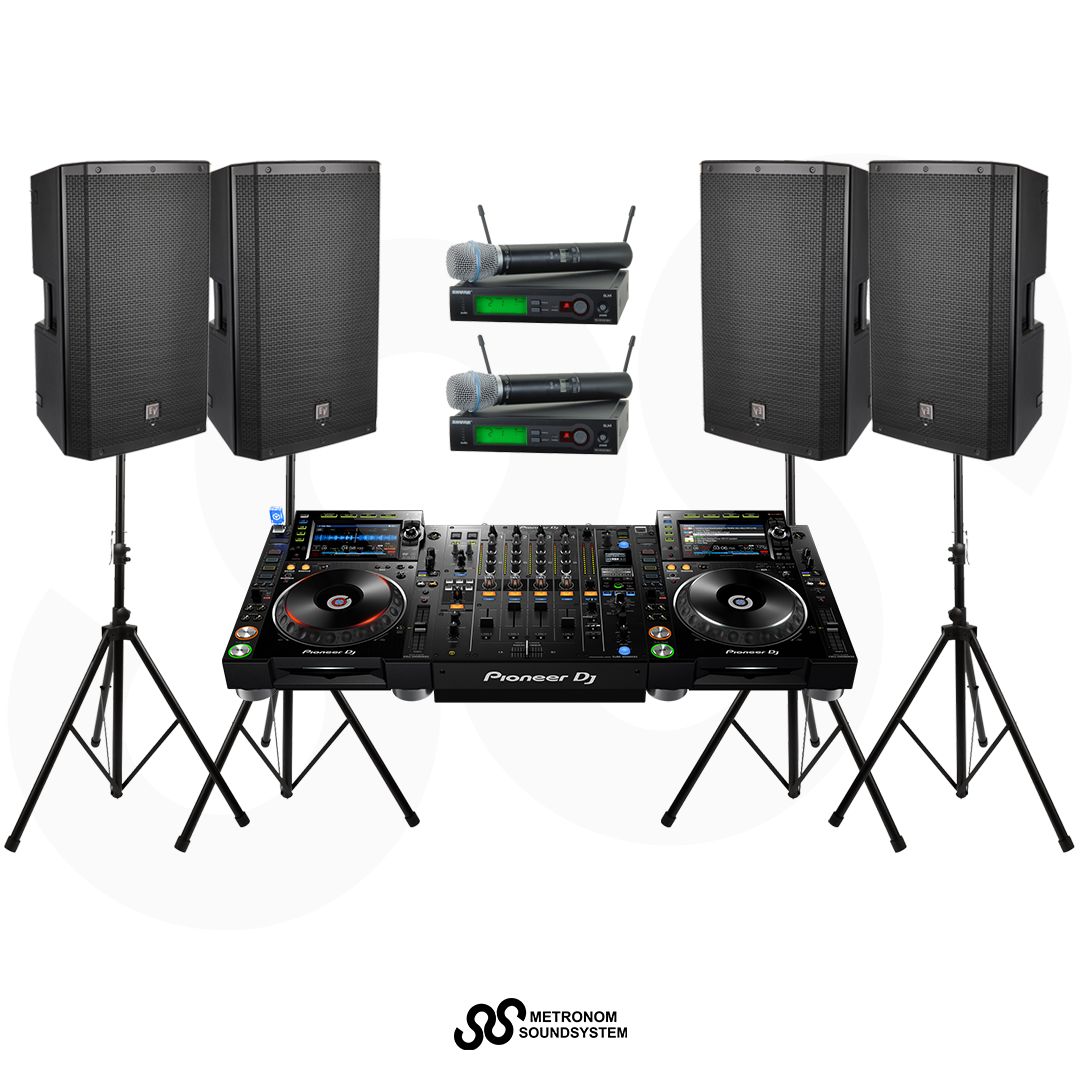 Package CDJ2000NXS2 Set Soundsystem 2000W