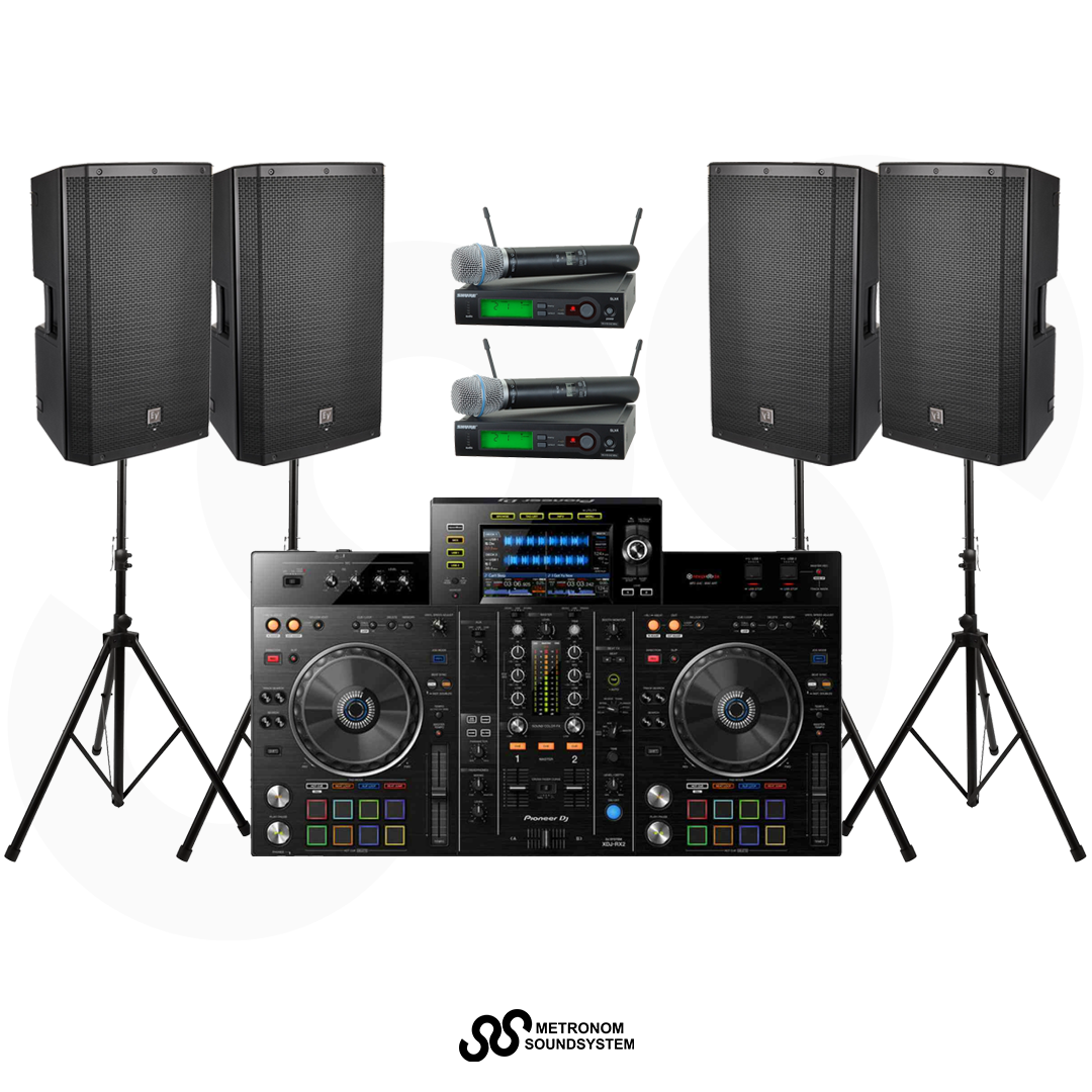 Package XDJ-RX2 Soundsystem 2000W