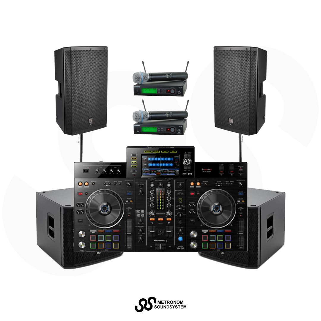 Package XDJ-RX2 Soundsystem 3000W