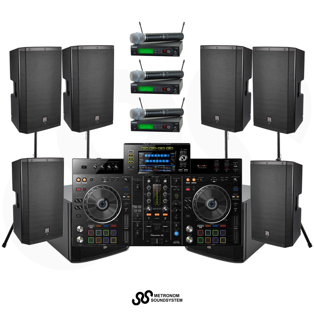 Package XDJ-RX2 Soundsystem 5000W