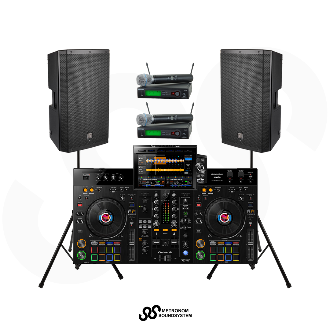 Package XDJ-RX3 Soundsystem 1000W