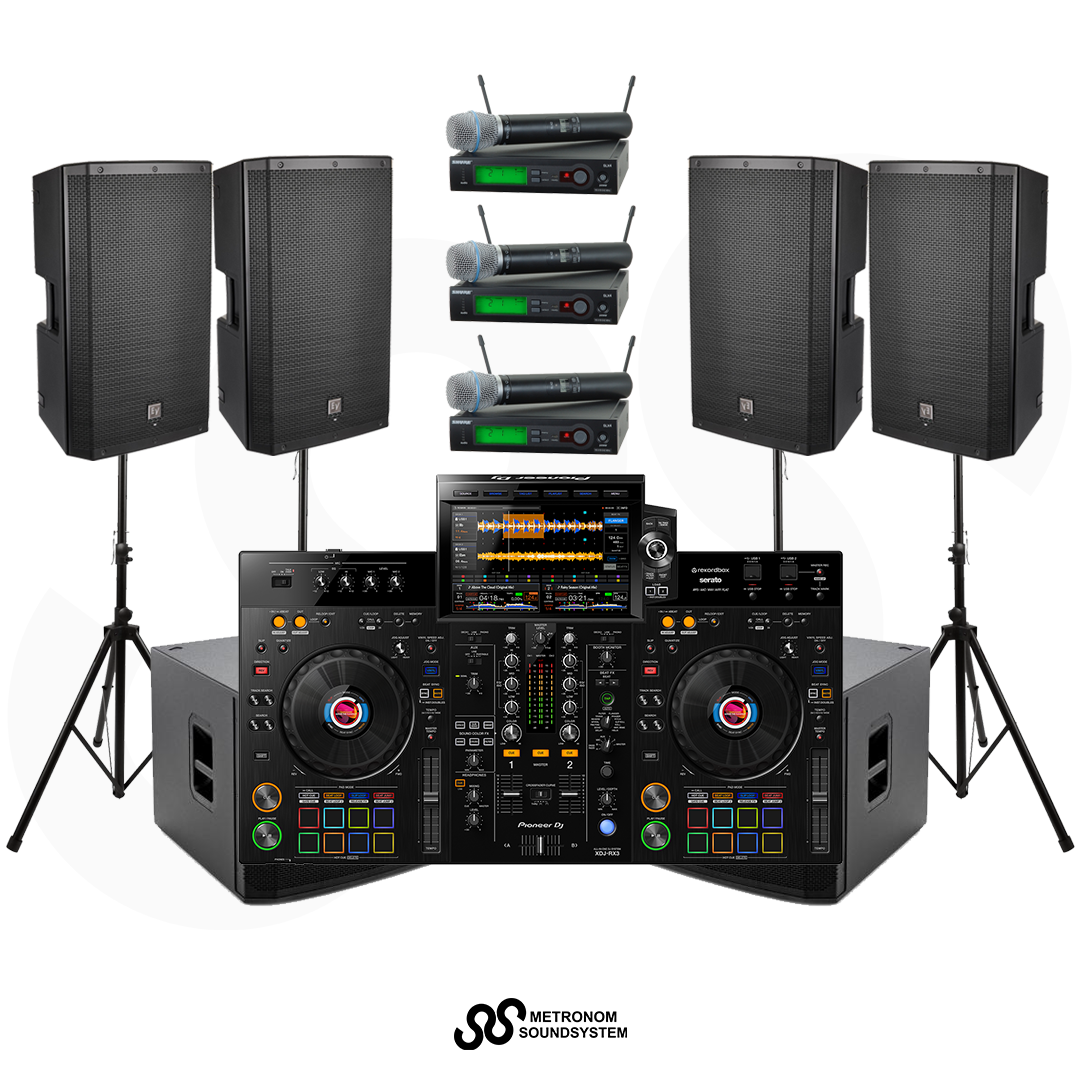 Package XDJ-RX3 Soundsystem 4000W