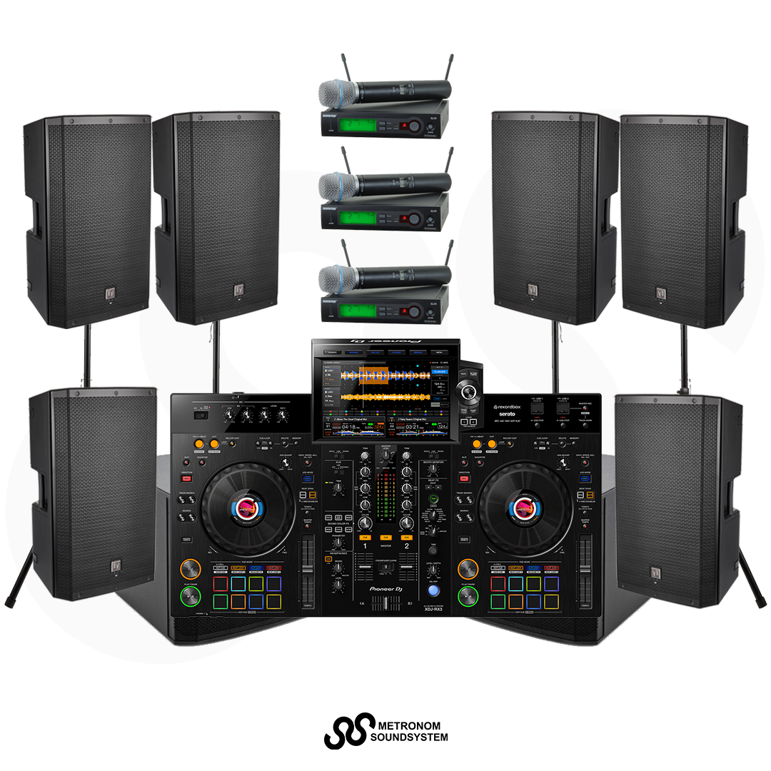 Package XDJ-RX3 Soundsystem 5000W