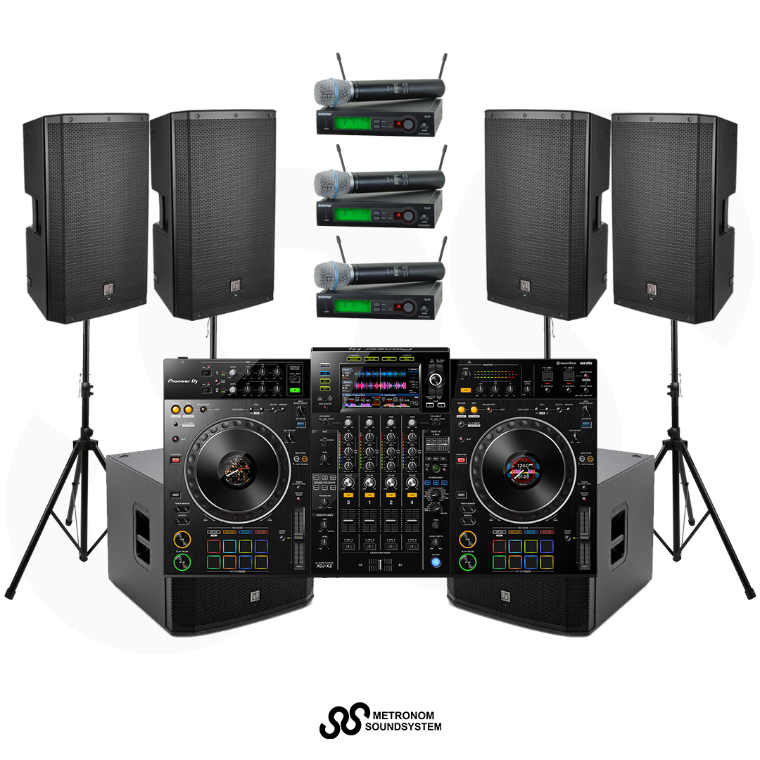 Package XDJ-XZ Soundsystem 4000W